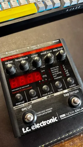 t.c. electronic Nova Delay エフェクター TC Electronic ND-1 NOVA DELAY Pedal para guitarra/baixo : Amazon