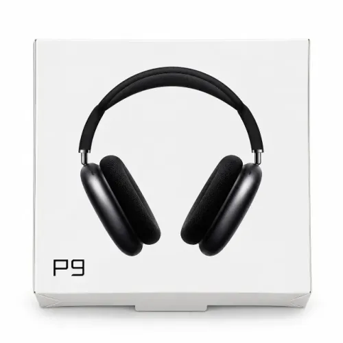 Fone de Ouvido P9 Bluetooth Sem Fio Headphone Over-Ear Ajustável