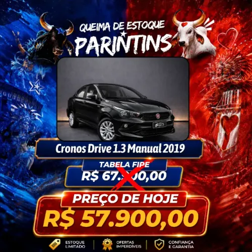 Fiat Cronos Drive 1.3 8V Flex 2019