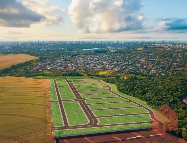 Terreno no loteamento Maranello em Cascavel.