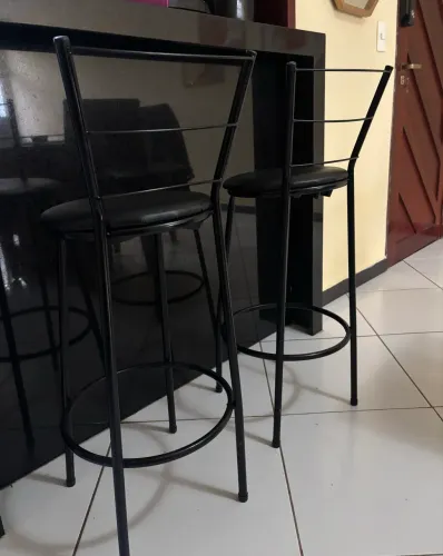 Conjunto de Banquetas altas para balcão