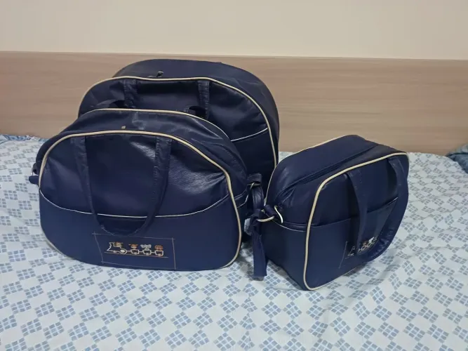 Bolsa maternidade- kit 3 bolsas