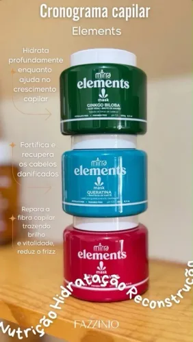 Produtos profissionais de cabelo