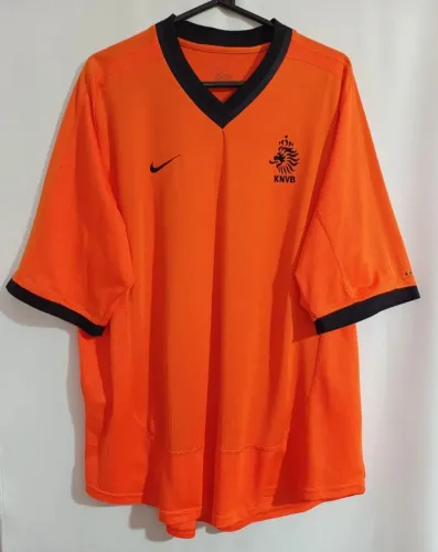 Camisa Seleção da Holanda Casa 2000/02