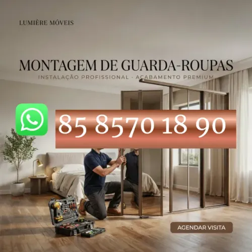 montador de moveis montagem profissional sem demora