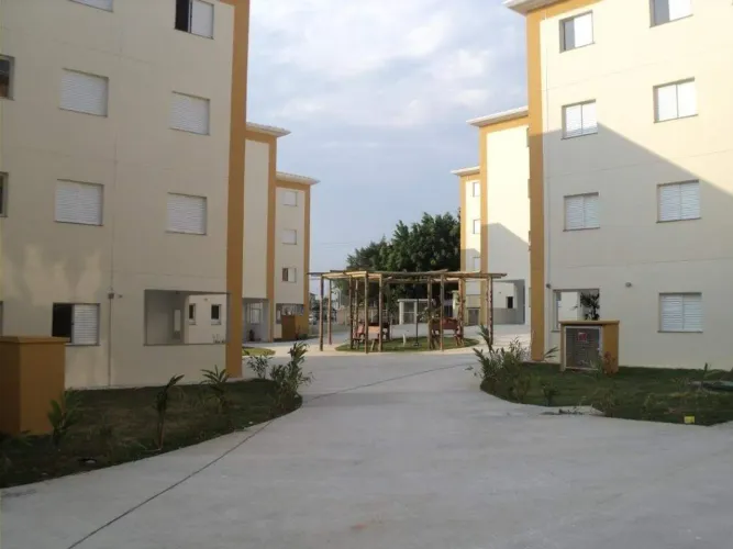Apartamento mobiliado para aluguel, 2 quartos, 1 vaga, São Dimas - Guaratinguetá/SP
