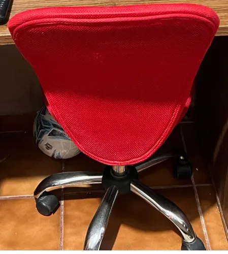 CADEIRA ESCRITORIO VERMELHA