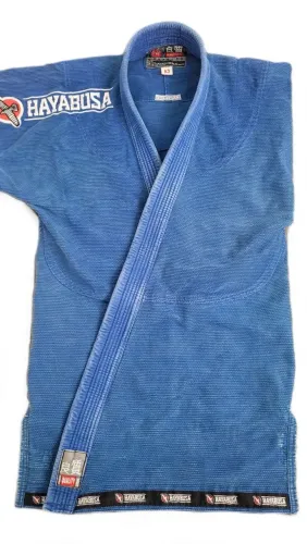 KIMONO JIU JITSU HAYABUSA LIGHTWEIGHT A3 AZUL - ORIGINAL