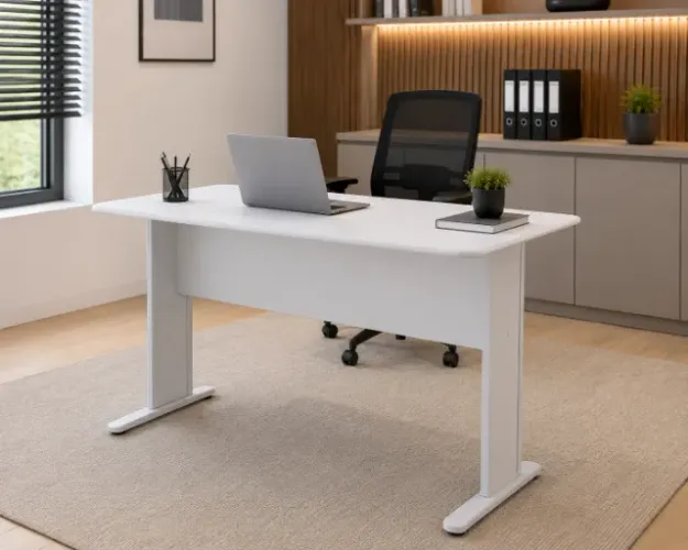 Escrivninha 80x60 compacta perfeita para espaços pequenos mesa de escritorio