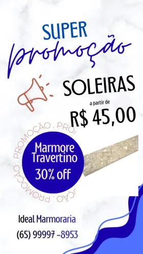 Soleira Mármore Travertino