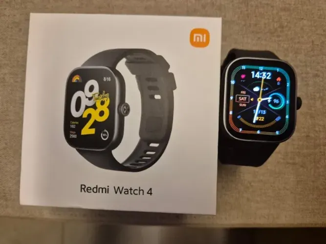 Redmi Watch 4 - Smartwatch Premium com Tela AMOLED de 1,97