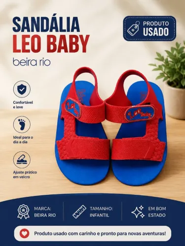 Sandália Léo Baby 