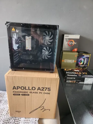 Pc Gamer Aquário Ryzen 5 - NOVO C/ Garantia 1 Ano - 2 Unidades