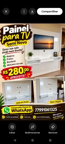 Vendo um painel em perfeito estado de conservação