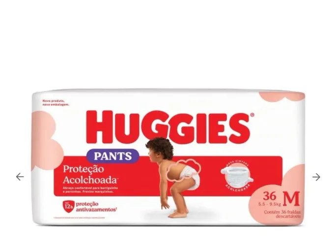 Fraldas Huggies pants