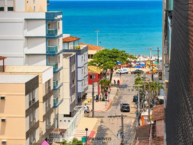 Apartamento à venda na Praia do Morro, Guarapari: 2 quartos + reversível e vista para o ma