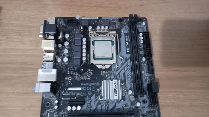 Kit placa a mãe, processador e fonte