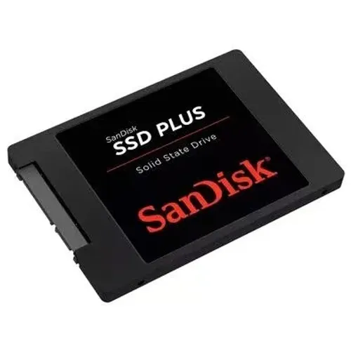SSD SanDisk Plus, 2TB, SATA III, 2.5" - NOVO e LACRADO