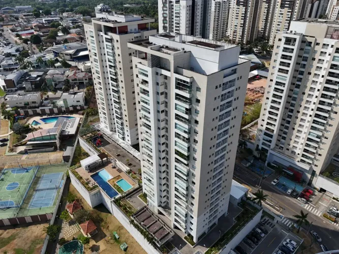 ! Apartamento Coral Gables Andar alto com 3 quartos Morada do Sol!