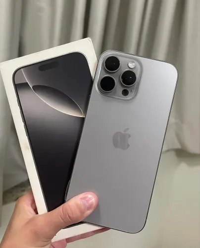 iPhone 16 pro Max + caixa 92%
