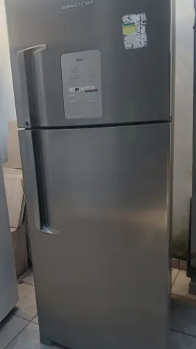 Geladeira brastemp inox
