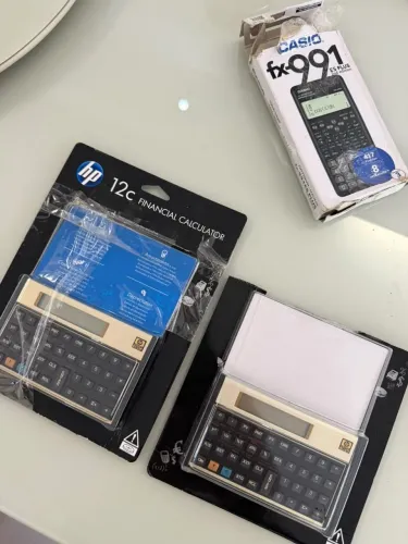 Calculadora HP 12c nova oportunidade