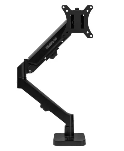 Suporte Articulado com Pistão a Gás para Monitor - Preto