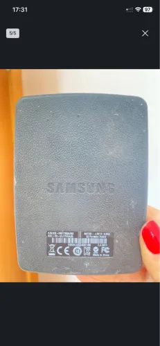 HD externo Samsung e Shinka 