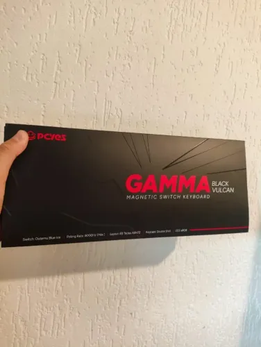 Teclado Magnético PCYes Gamma Black Vulcan - Ultima Unidade!