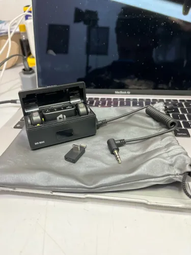 Microfone Lapela Sem Fio Zcco M9 Max - Com cancelamento de Ruido