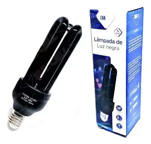 Lâmpada de Luz Negra