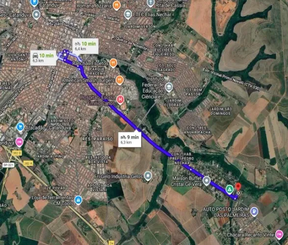 Área comercial com 66 mil m2 com frente para rodovia Alfredo Jorge Abdo