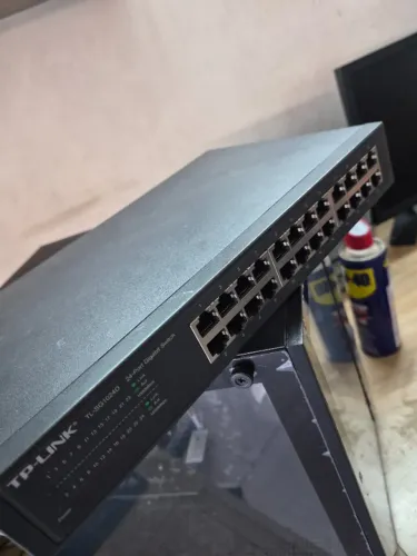 Switch TP-Link 24 Portas TL-SG1024D 10/100/1000 Somos Loja