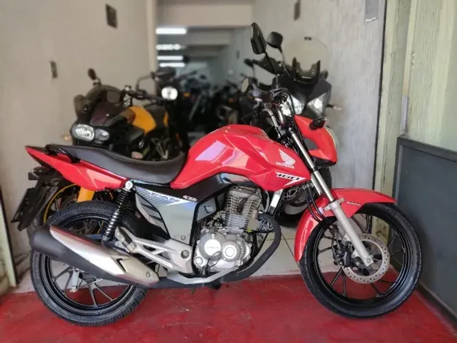 HONDA CG 160 FAN FLEX 2021 VERMELHA EM OTIMO ESTADO E COM GARANTIA TOTAL
