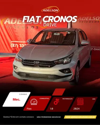 Fiat Argo Drive 1.0 6V Flex 2024