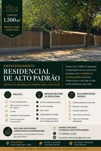 Projeto imobiliário para Investir
