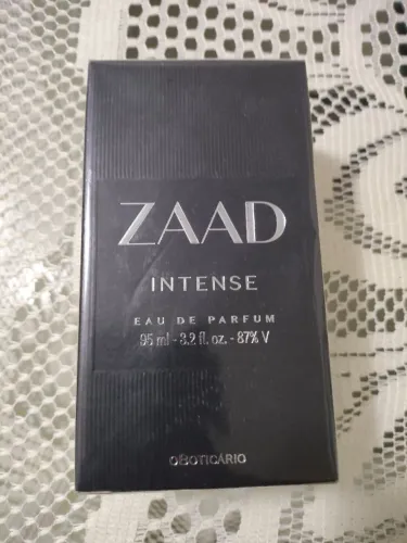 Perfume ZAAD Intense O Boticário lacrado 