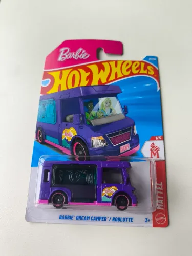 Miniatura Hot Wheels Barbie Dream Camper