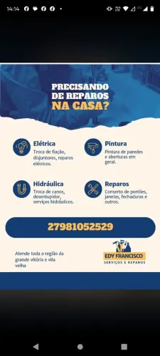 SERVIÇOS DE MARIDO DE ALUGUEL