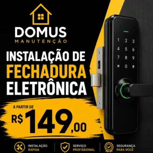 Fechadura Eletronica Digital INATALAÇÃO