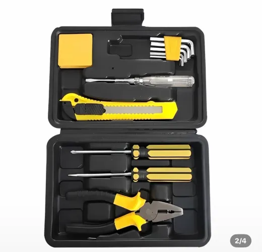 Kit de jogo de Ferramentas com Maleta 12 peças de titânio