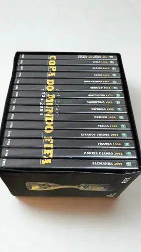 Box de DVDs Completo - Copa do Mundo FIFA (1930-2006) | Coleção Imperdível!