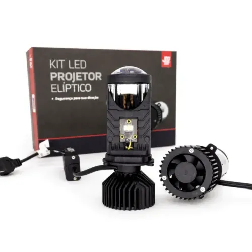 Par Ultra Led Projetor H4 8500lm 6500k 60w 12/24v Branco Frio Potente