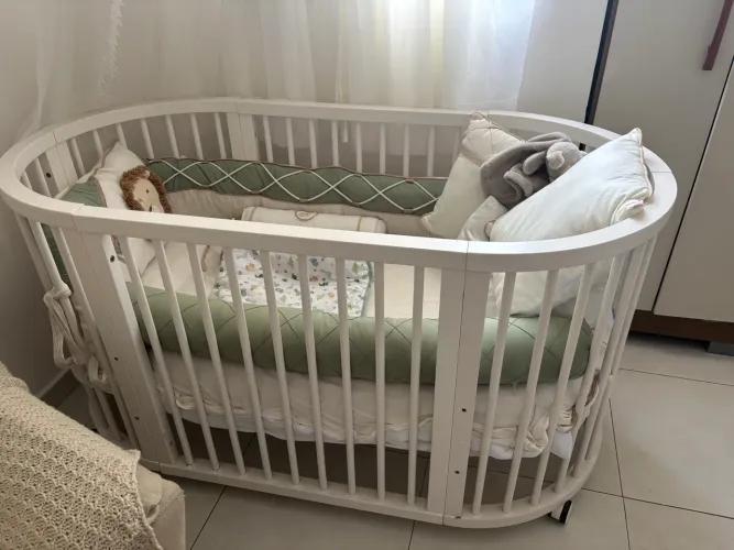 Berço crescer 3 em 1 sleeper