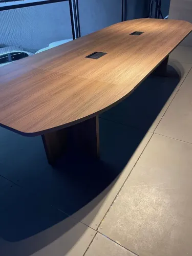 MESA DE REUNIAO GRANDE 3.50 LOJA IKONOFFICE