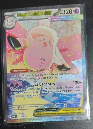 Carta Pokémon TCG | Mega Clefable Ex (119/088) NM