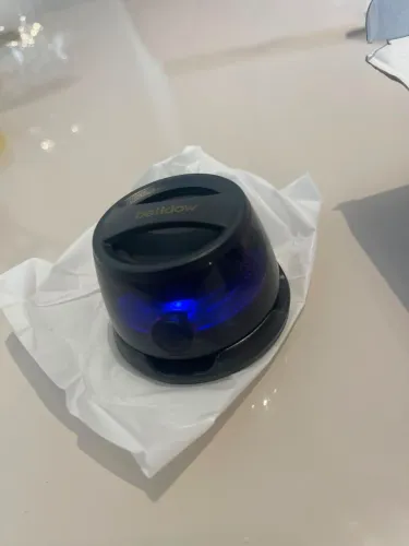 Caixa De Som Magnética De Led Com Ímã Cola Em Qualquer Superfície