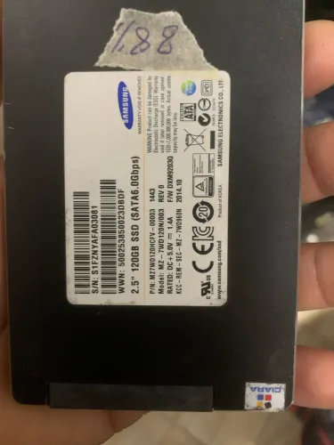 SsD 120gb saúde 88%