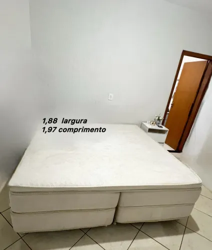 CAMA SUPER KING MASSAGEADORA