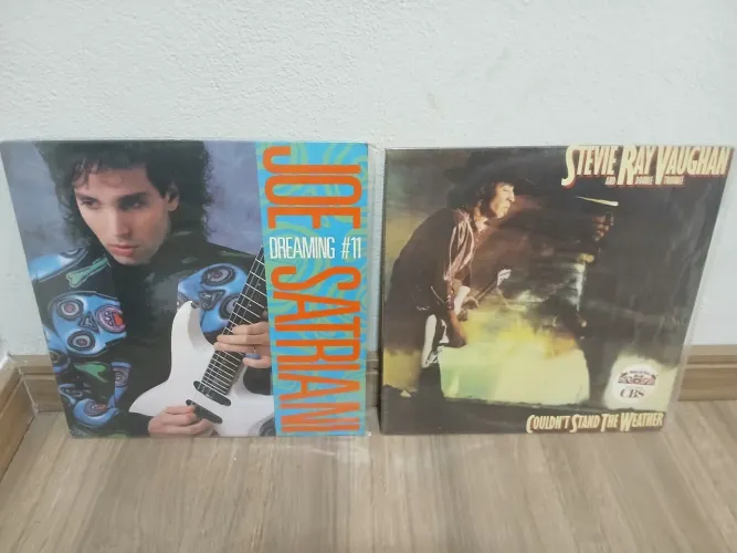 Disco vinil Joe Satriani e Stevie Ray